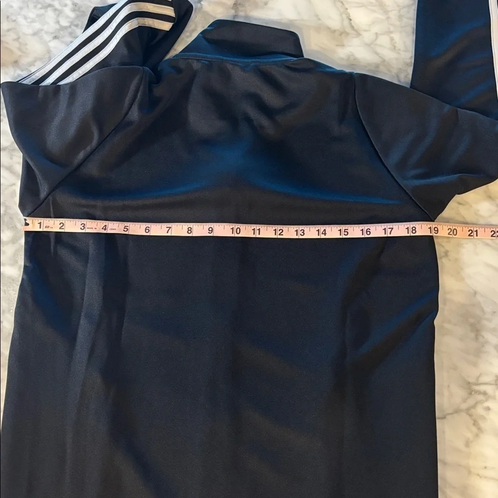 Adidas Black Aeroready Jacket with silver Accents